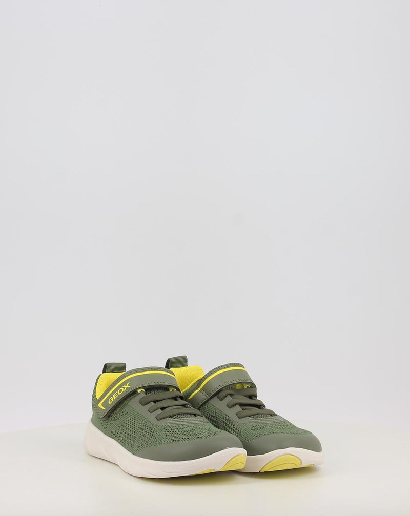 Baskets GEOX J FOOT-RUN BOY B J65PDB vert