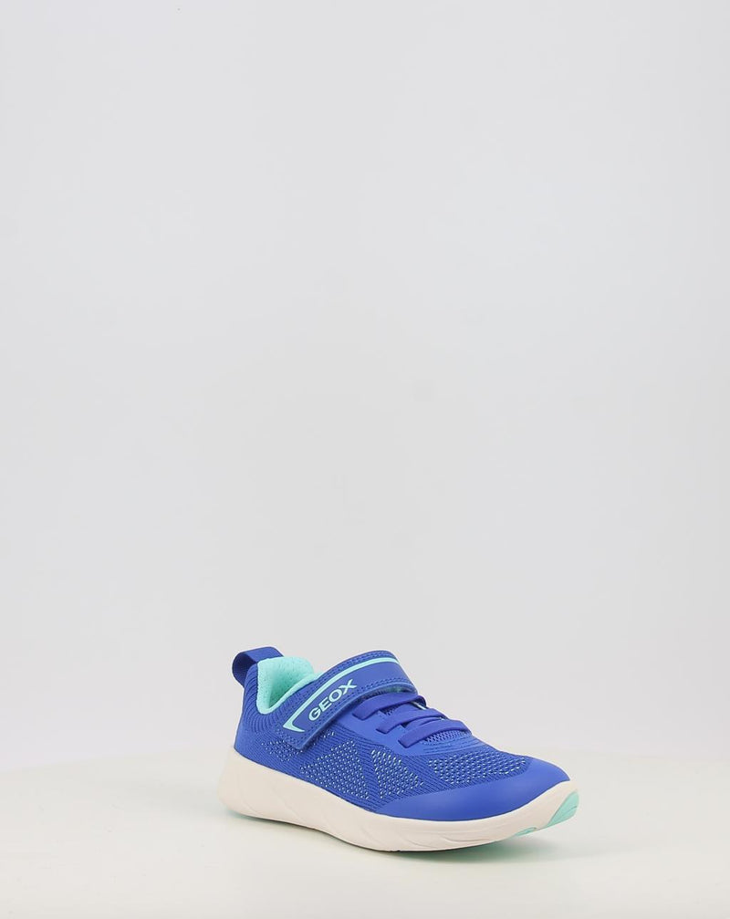 Baskets GEOX J FOOT-RUN BOY B J65PDB bleu