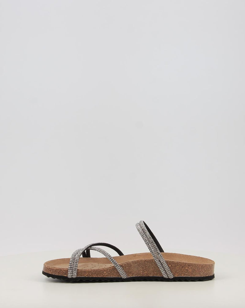 Sandales GEOX D BRIONIA D65Y3I argent