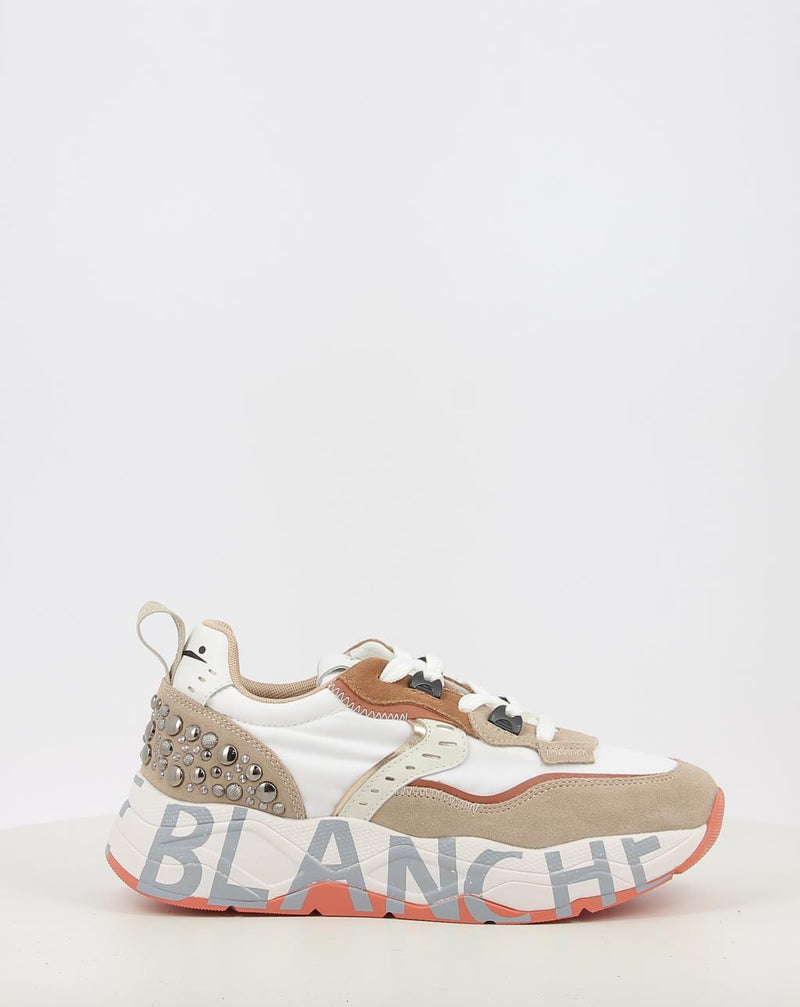 Baskets VOILE BLANCHE CLUB105 sable