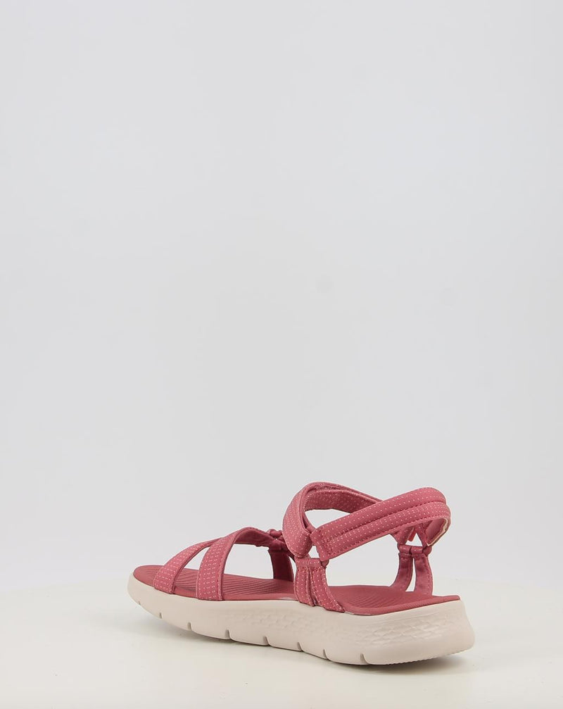 Sandales SKECHERS GO WALK FLEX SANDAL - SUBLIME 141451 corail