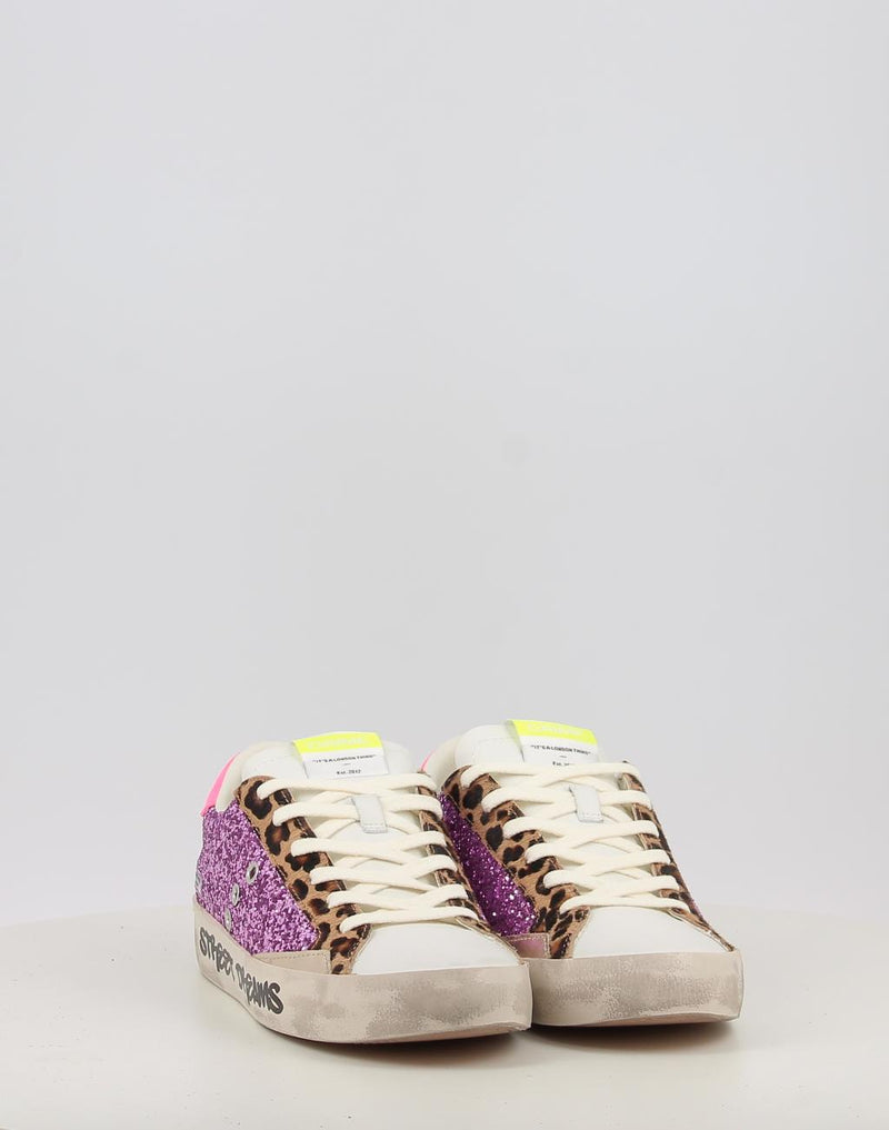 Baskets CRIME LONDON DISTRESSED multicolore