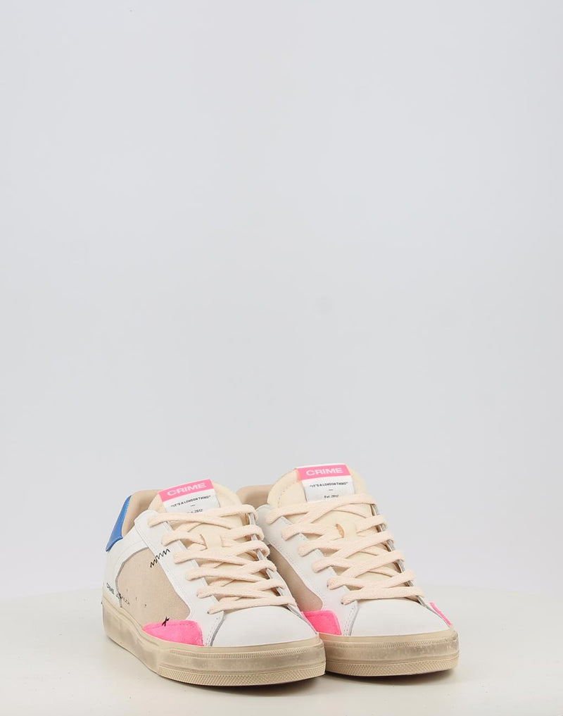 Baskets CRIME LONDON DISTRESSED beige