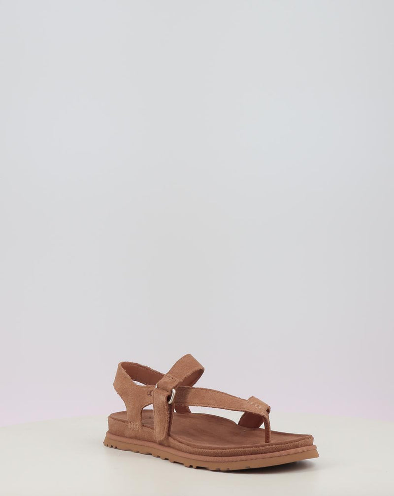 Sandales UGG GOLDENGAZE TOE POST chestnut