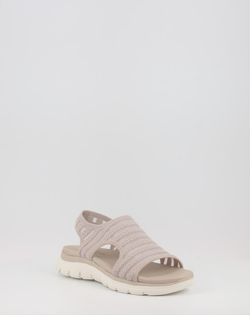 Sandalias SKECHERS FLEX APPEAL 4.0 - BOLDEST 119479 taupe