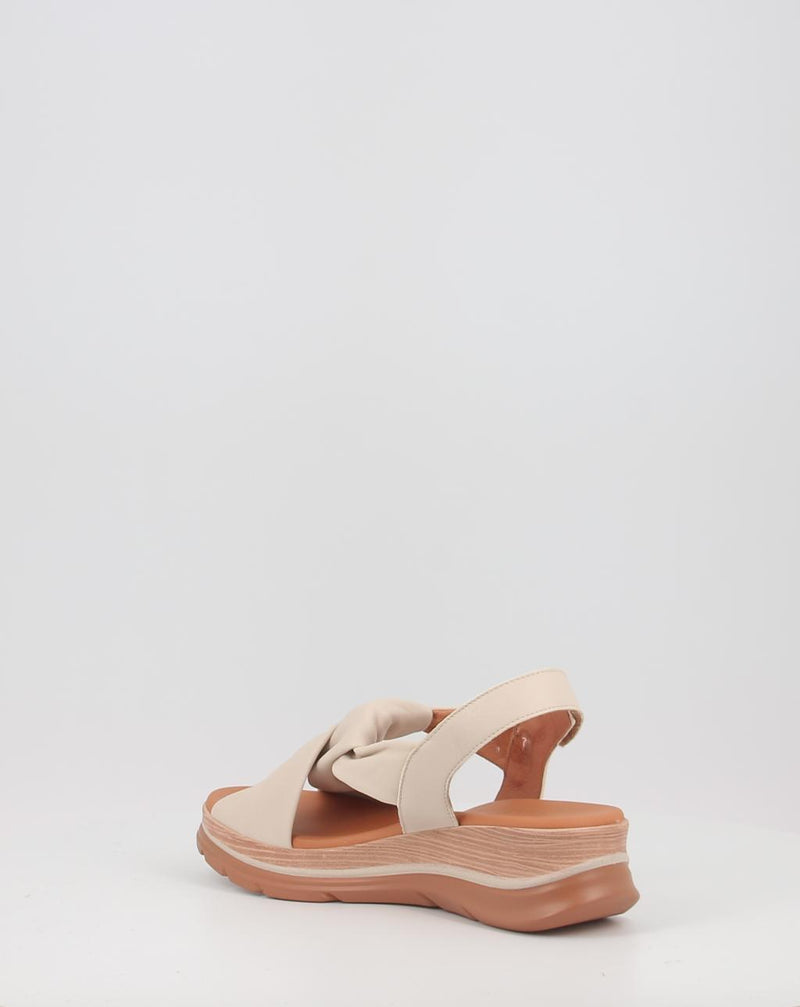 Sandalias PAULA URBAN 24-335 crema