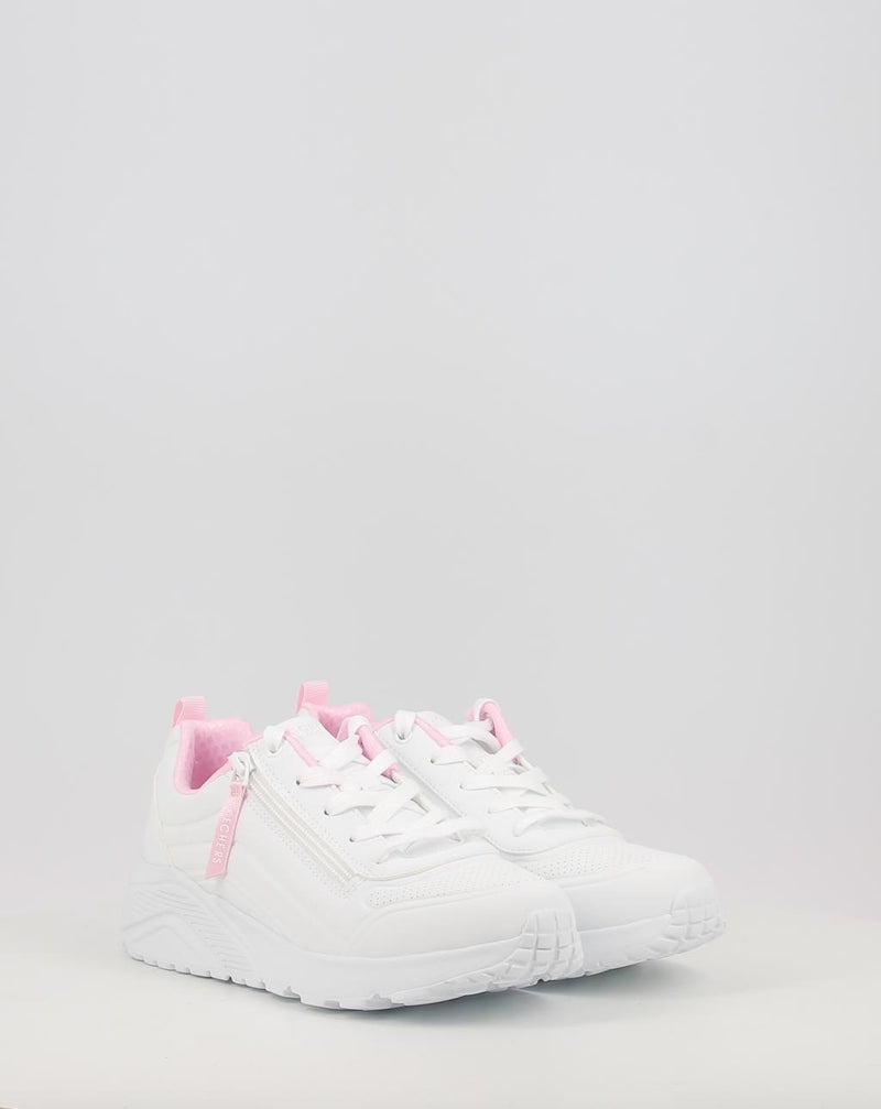 Zapatillas SKECHERS UNO LITE - EASY ZIP 310387L blanco