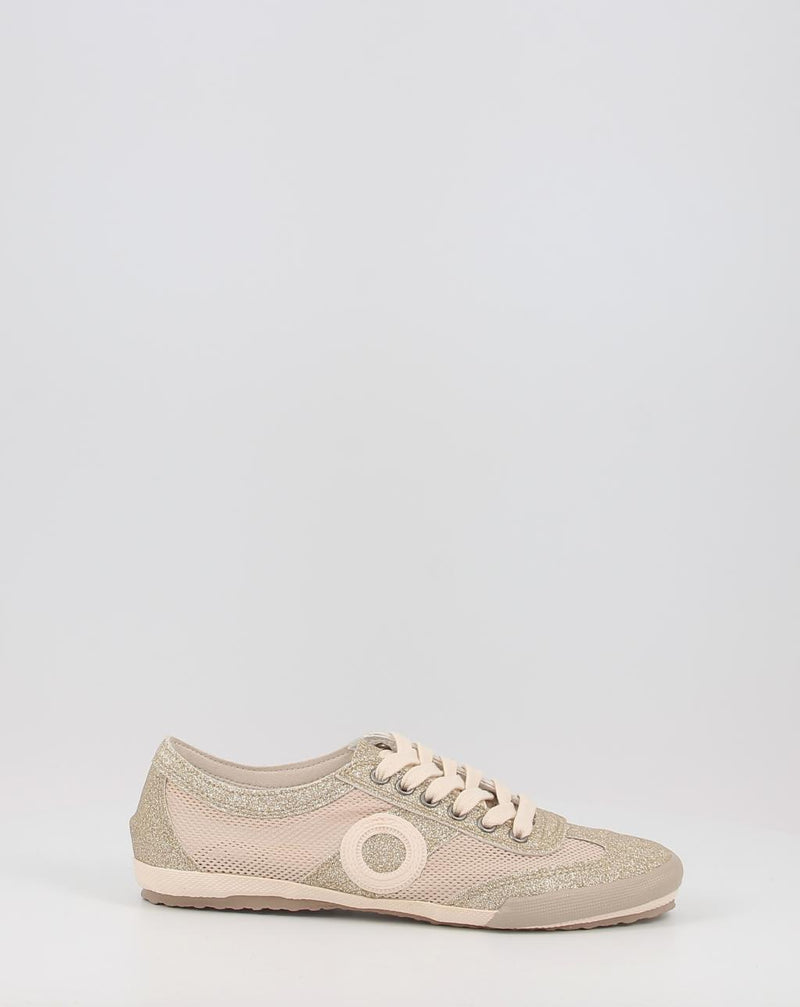 Zapatillas ARO JOANETA 3133 GLITTER platino