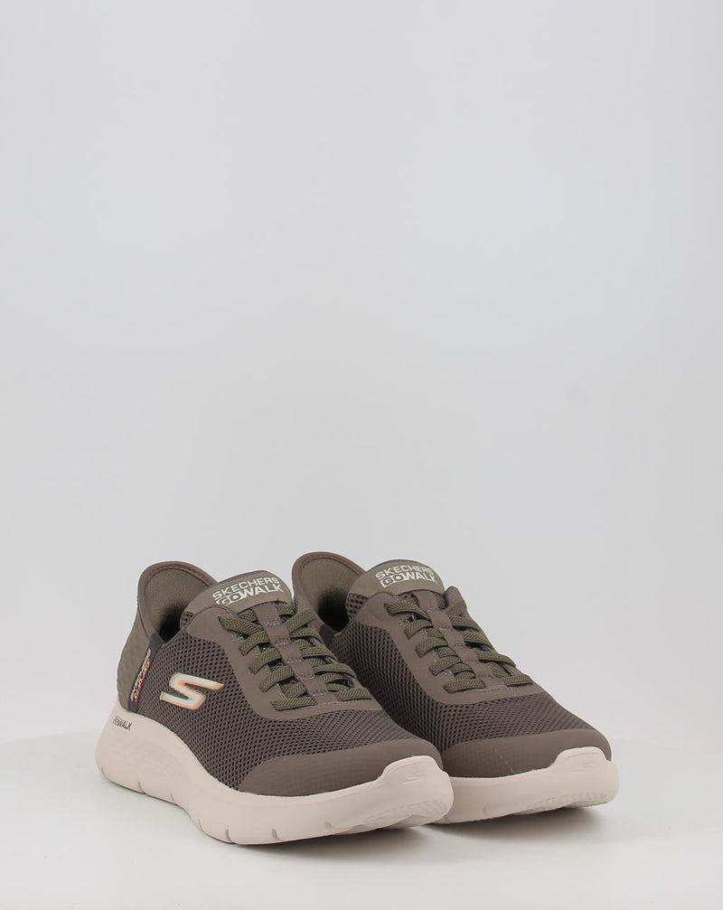 Zapatillas SKECHERS GO WALK FLEX- HANDS 216324 marrón