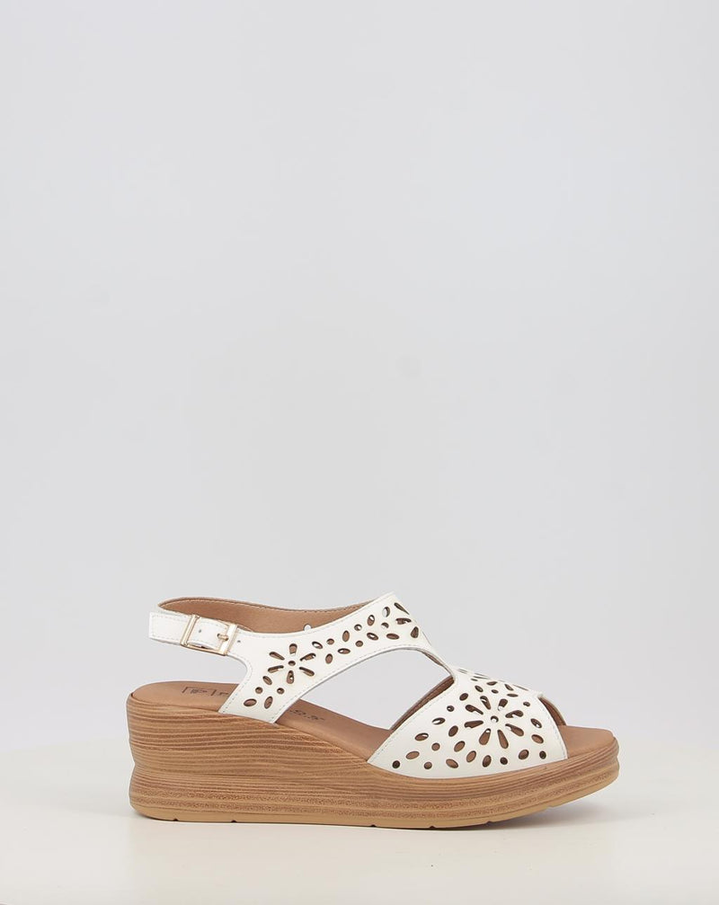 Sandales PITILLOS 11051 blanc