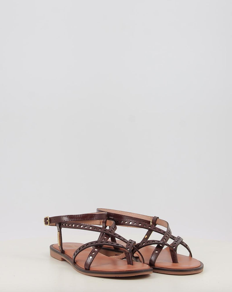 Sandales LES TROPEZZIENNES HELECTRIC marron