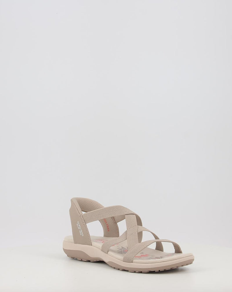 Sandales SKECHERS SLIP-INS: REGGAE SLIM - STRETCH 163460 taupe