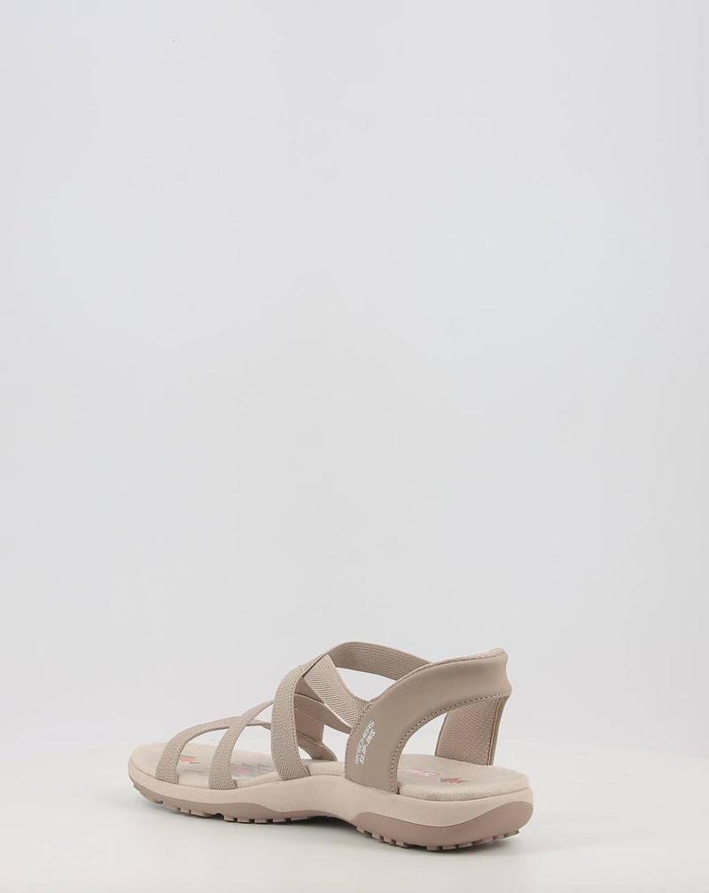 Sandales SKECHERS SLIP-INS: REGGAE SLIM - STRETCH 163460 taupe