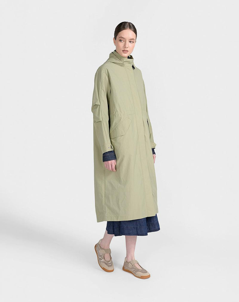 Vestes CANADIAN IRIS W HOODGS226113 vert