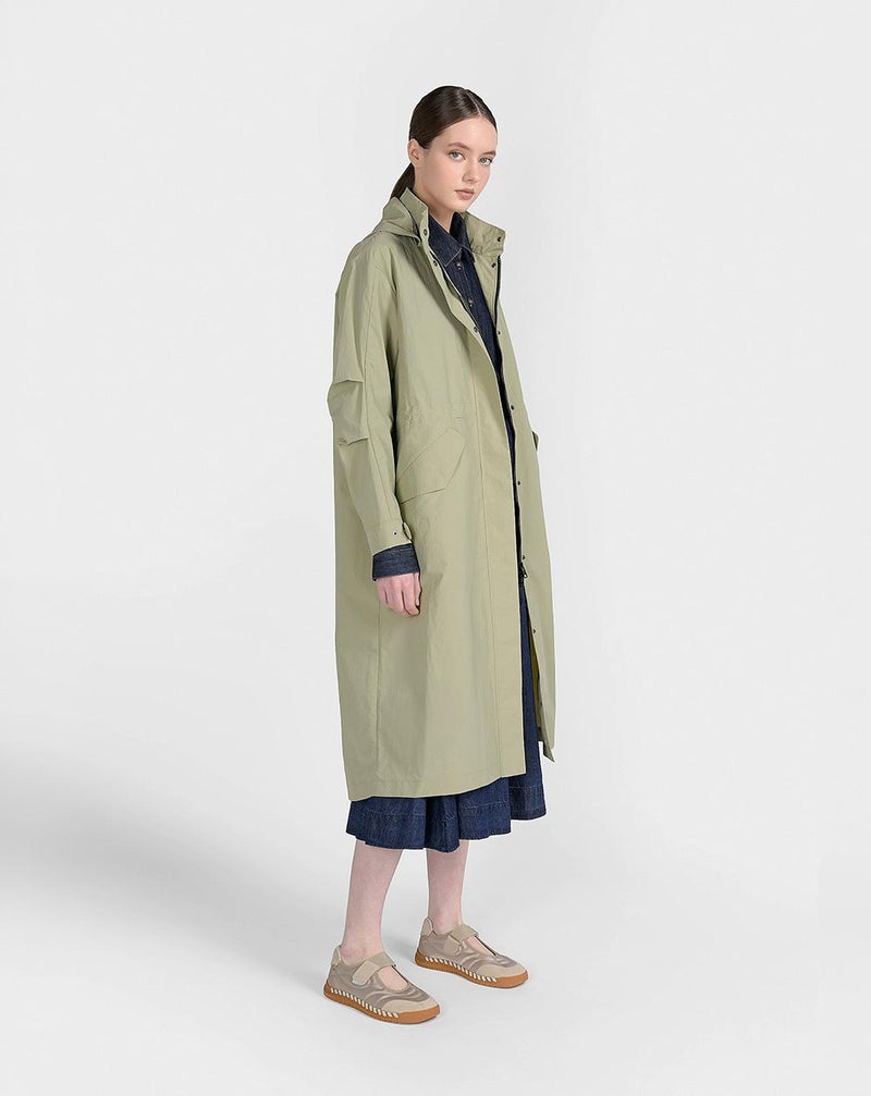 Vestes CANADIAN IRIS W HOODGS226113 vert