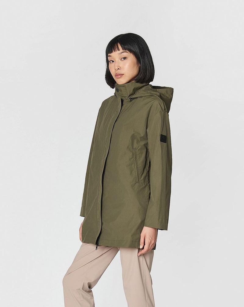 Vestes CANADIAN NICOLE W LONG/HOOD GS226109 vert