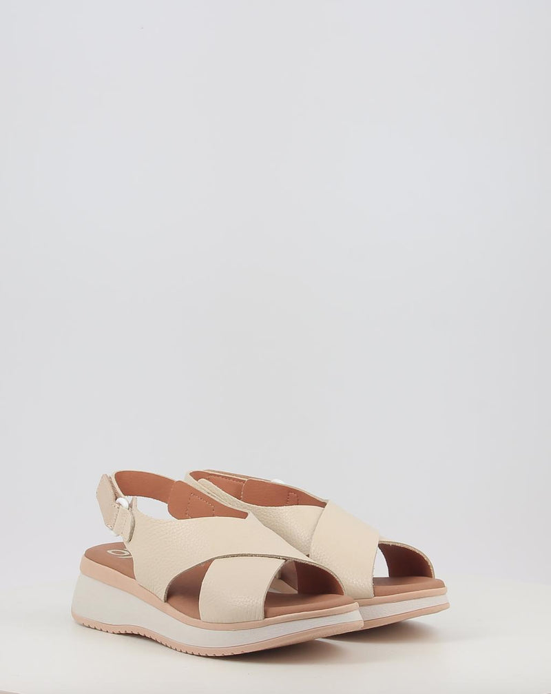 Sandales OBI SHOES 5943 crème