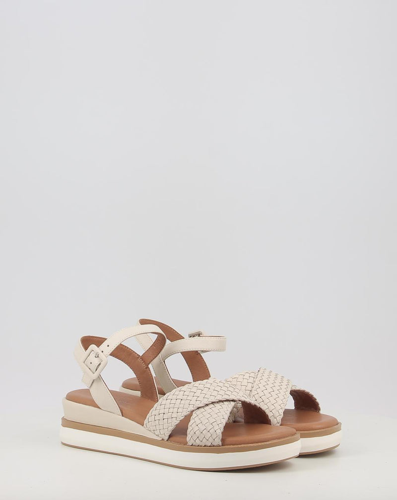 Sandales INUOVO 113065 crème