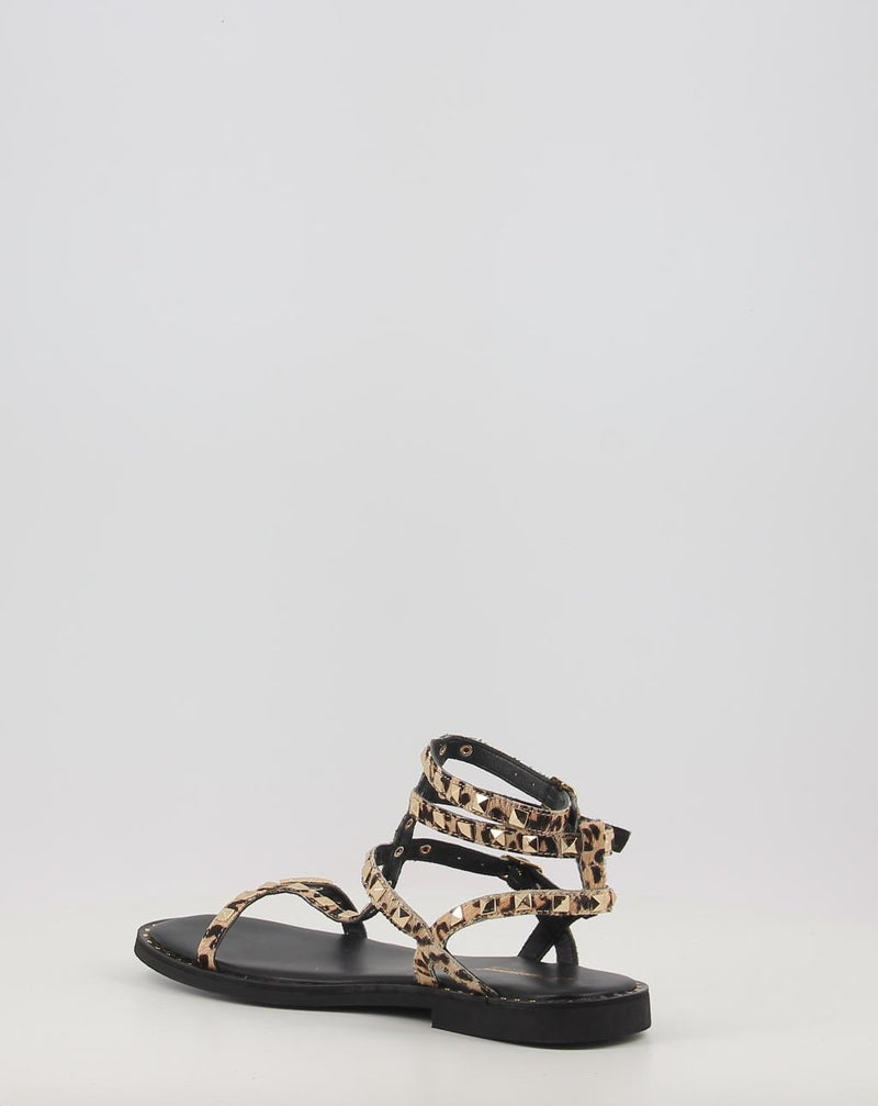 Sandales LES TROPEZZIENNES CORALIE LEO animal print