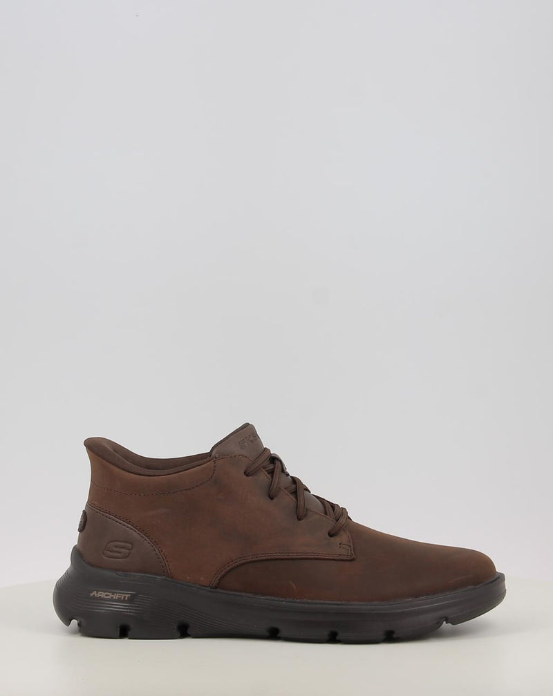 Bottines SKECHERS ARCH FIT GARZA marron