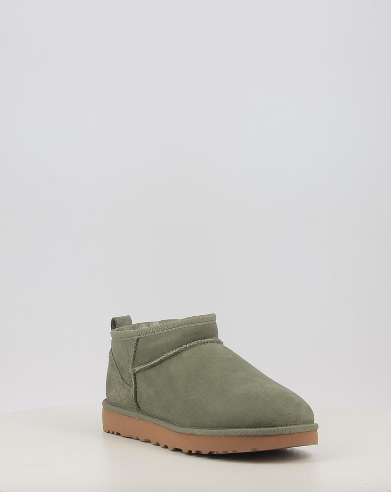 Bottines UGG CLASSIC ULTRA MINI vert