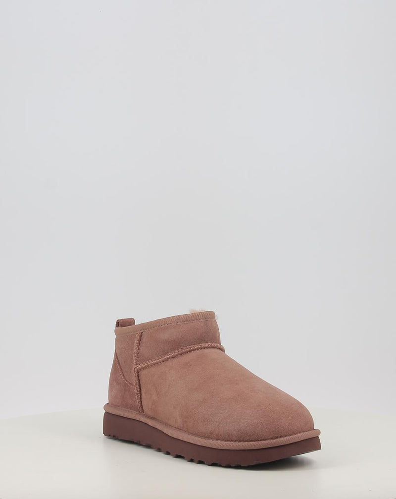 Bottines UGG CLASSIC ULTRA MINI marron