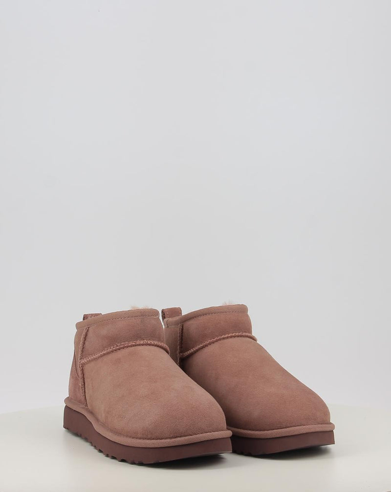 Bottines UGG CLASSIC ULTRA MINI marron
