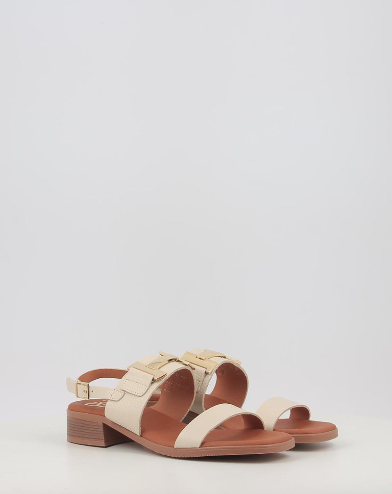 Sandales OBI SHOES 5606 crème