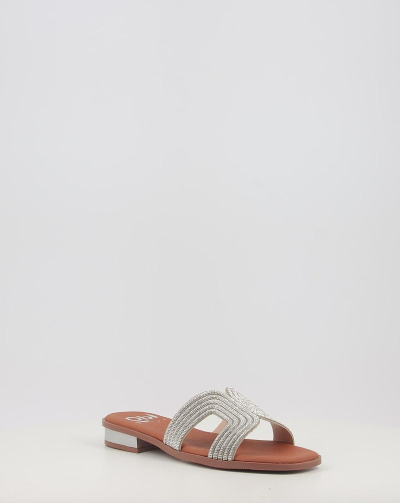 Sandales OBI SHOES 5590 argent