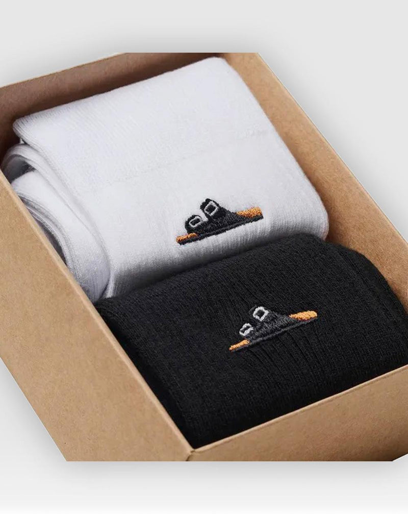 Chaussettes BIRKENSTOCK 2 PACK COTTON RIB noir