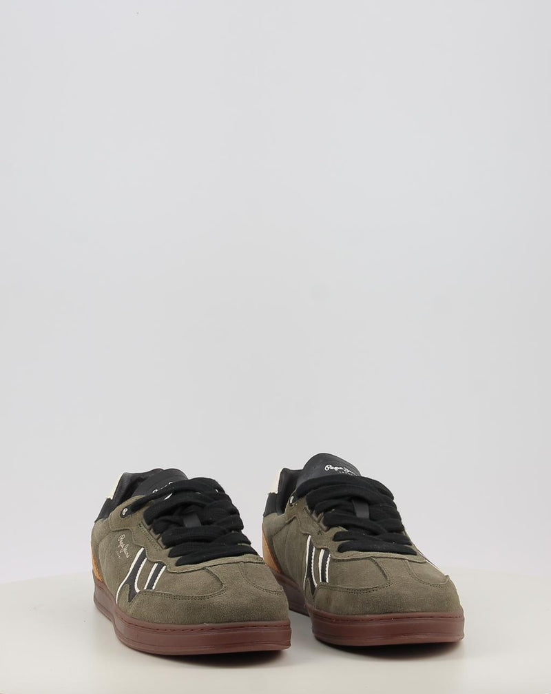 Baskets PEPE JEANS BALL MIX M PMS000009 vert