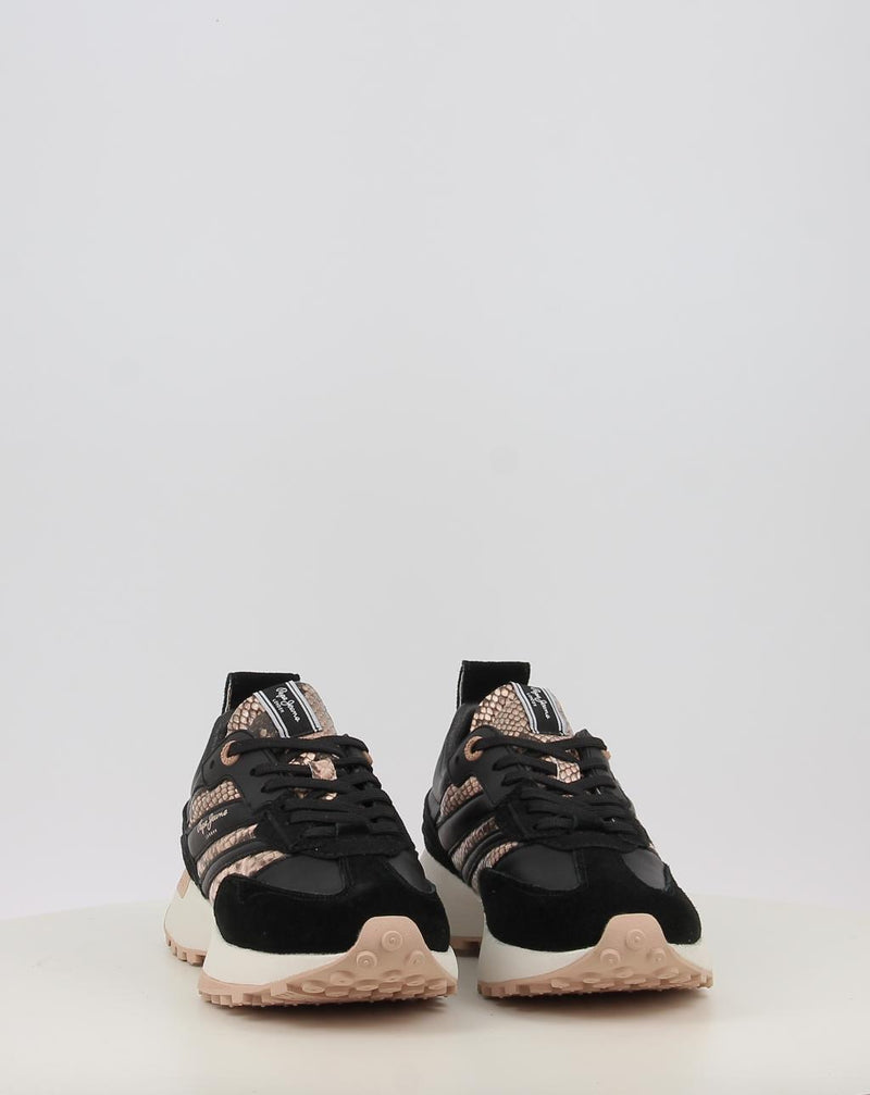 Baskets PEPE JEANS LUCKY FENIX W PLS600019 noir
