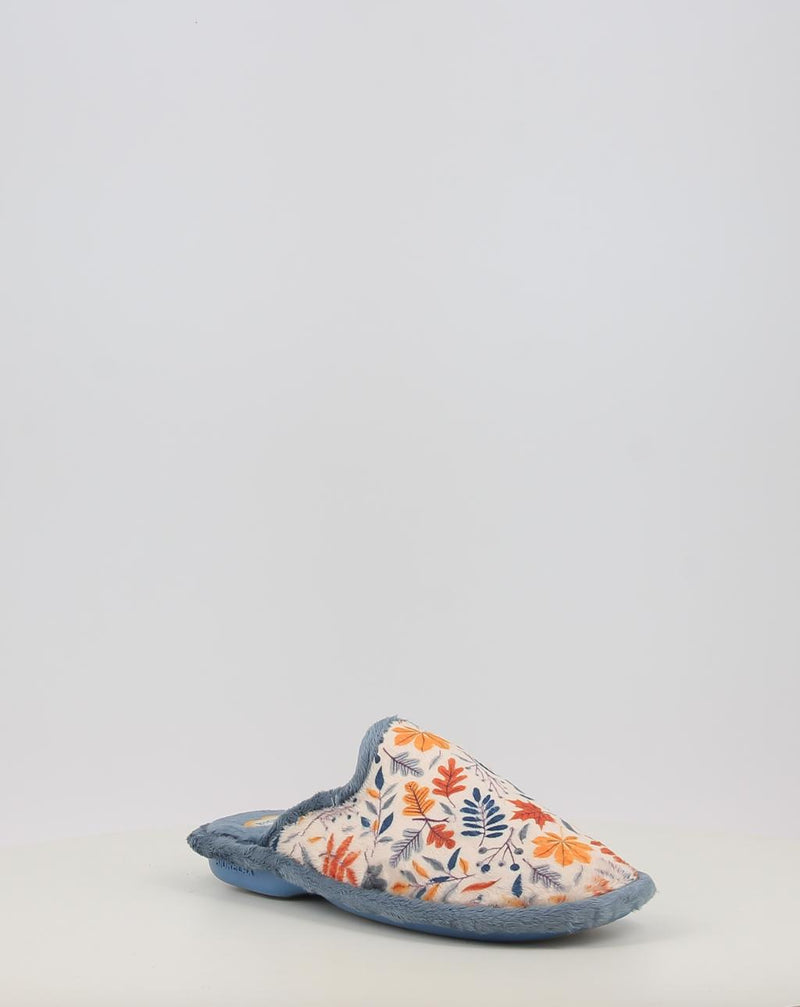 Chaussons de Maison BIO RELAX GAIA 4538 bleu