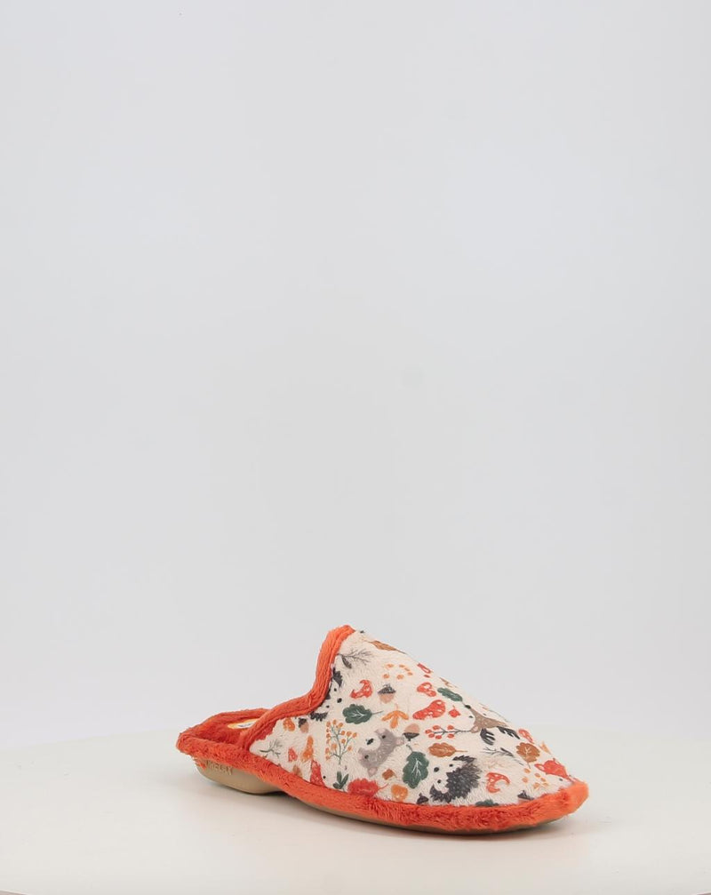 Chaussons de Maison BIO RELAX GAIA 4538 orange