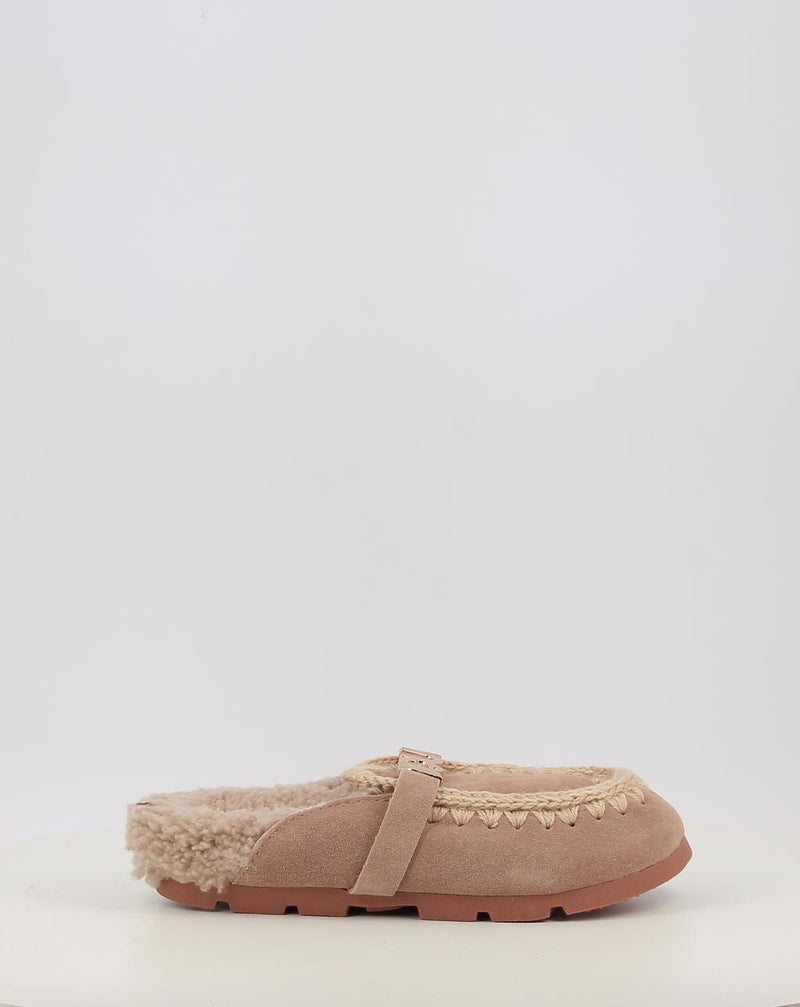 Sabots MOU WINTER BIO SLIDE - LOGO beige