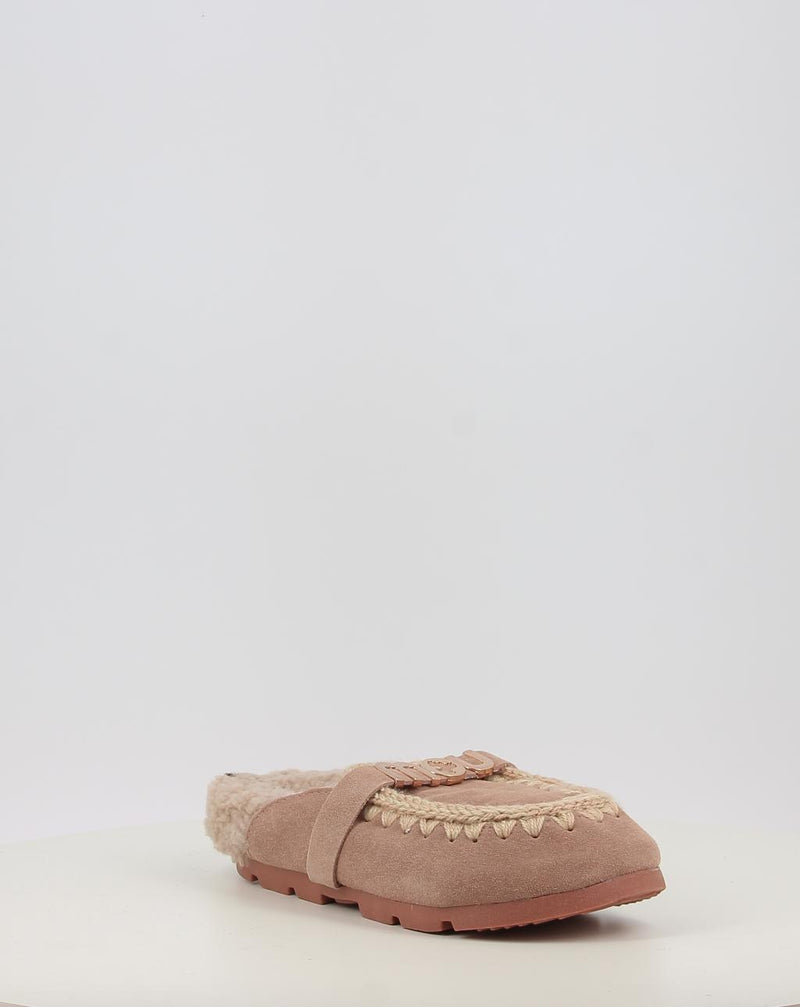 Sabots MOU WINTER BIO SLIDE - LOGO beige