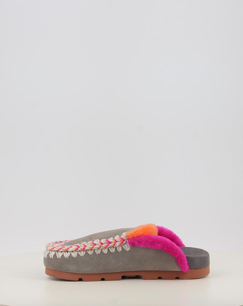 Sabots MOU WINTER BIO OVERSTITCHING gris