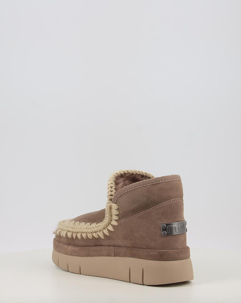 Bottes MOU BOUNCE WELT SNEAKER SUEDE gris