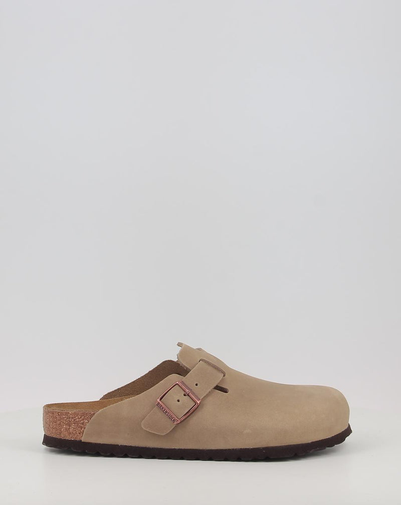 Sabots BIRKENSTOCK BOSTON LEOI taupe