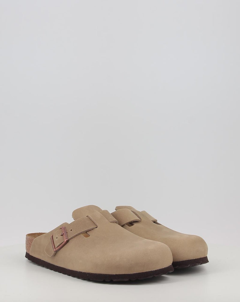 Sabots BIRKENSTOCK BOSTON LEOI taupe