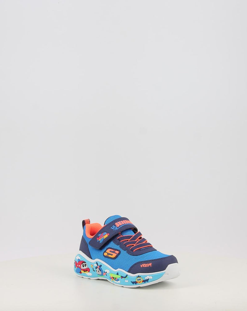 Baskets SKECHERS PLAY SCENE 407312N bleu