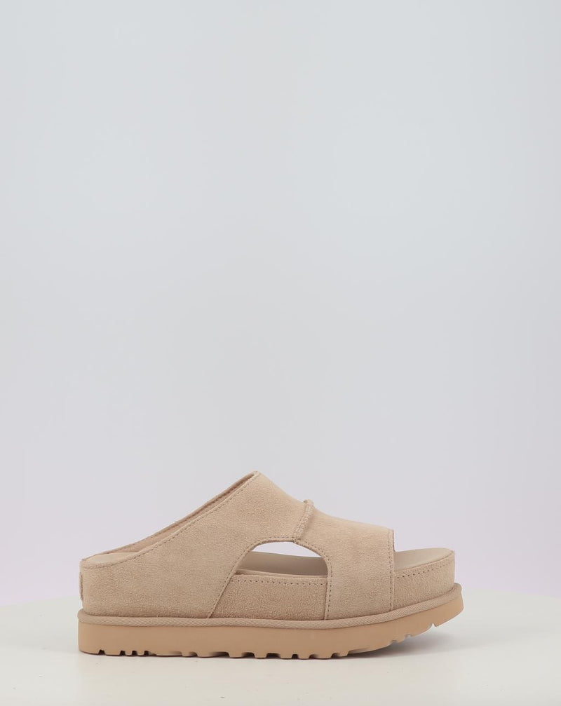 Sandales UGG GOLDENSTAR HI CUTOUT SLIDE beige