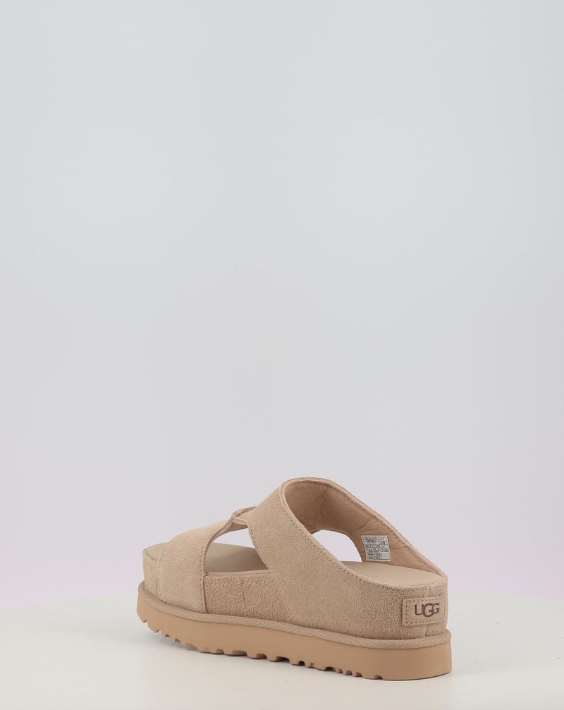 Sandales UGG GOLDENSTAR HI CUTOUT SLIDE beige