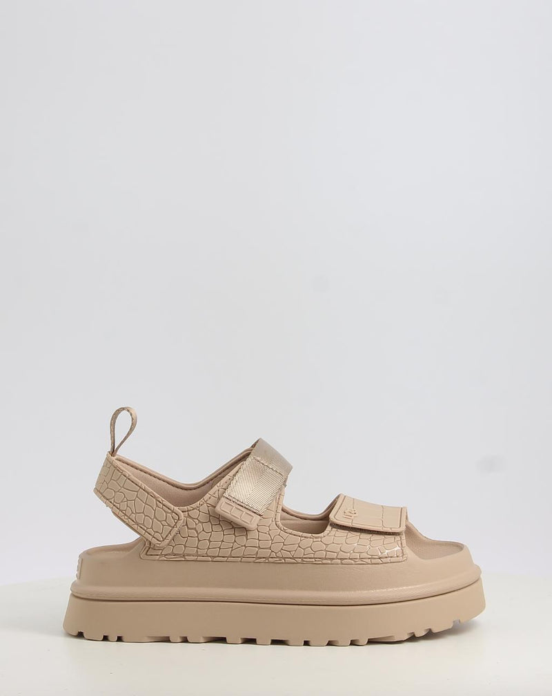 Sandales UGG GOLDENGLOW EMBOSSED beige