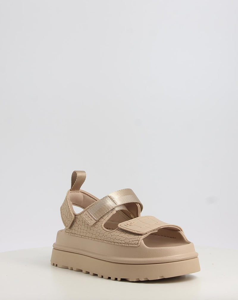 Sandales UGG GOLDENGLOW EMBOSSED beige