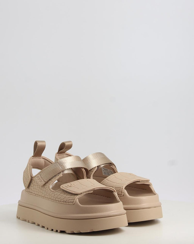 Sandales UGG GOLDENGLOW EMBOSSED beige