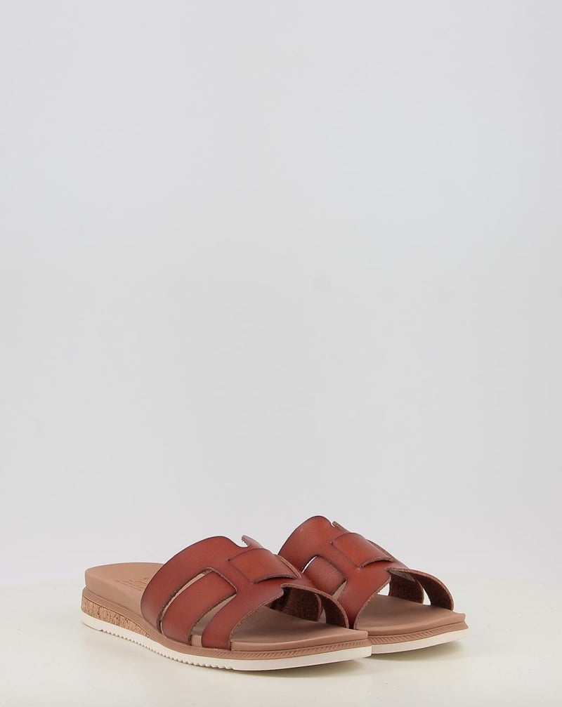 Sandales SKECHERS BOBS DESERT KISS LOW - PEAK LOOK 114707 cuir