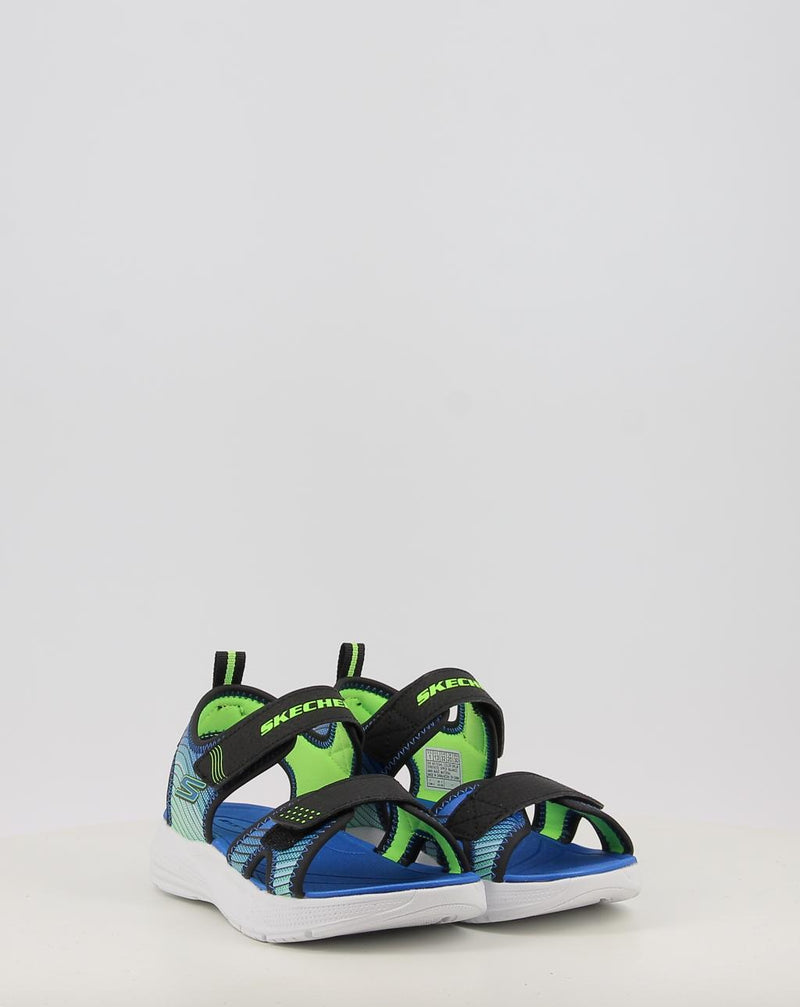 Sandales SKECHERS MICROSPEC-SPLASH bleu