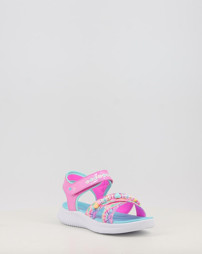 Sandales SKECHERS JUMPSTERS SANDAL - TIE DYE BFFS 303045L rose