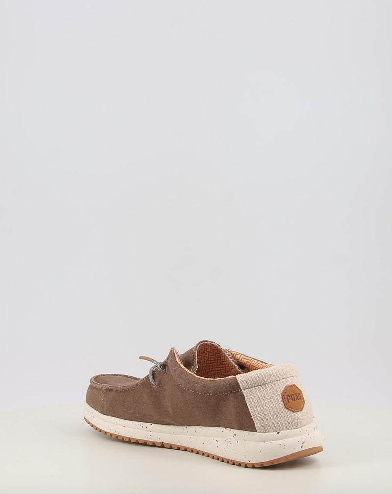 Chaussures bateau WALK IN PITAS NÍAS marron